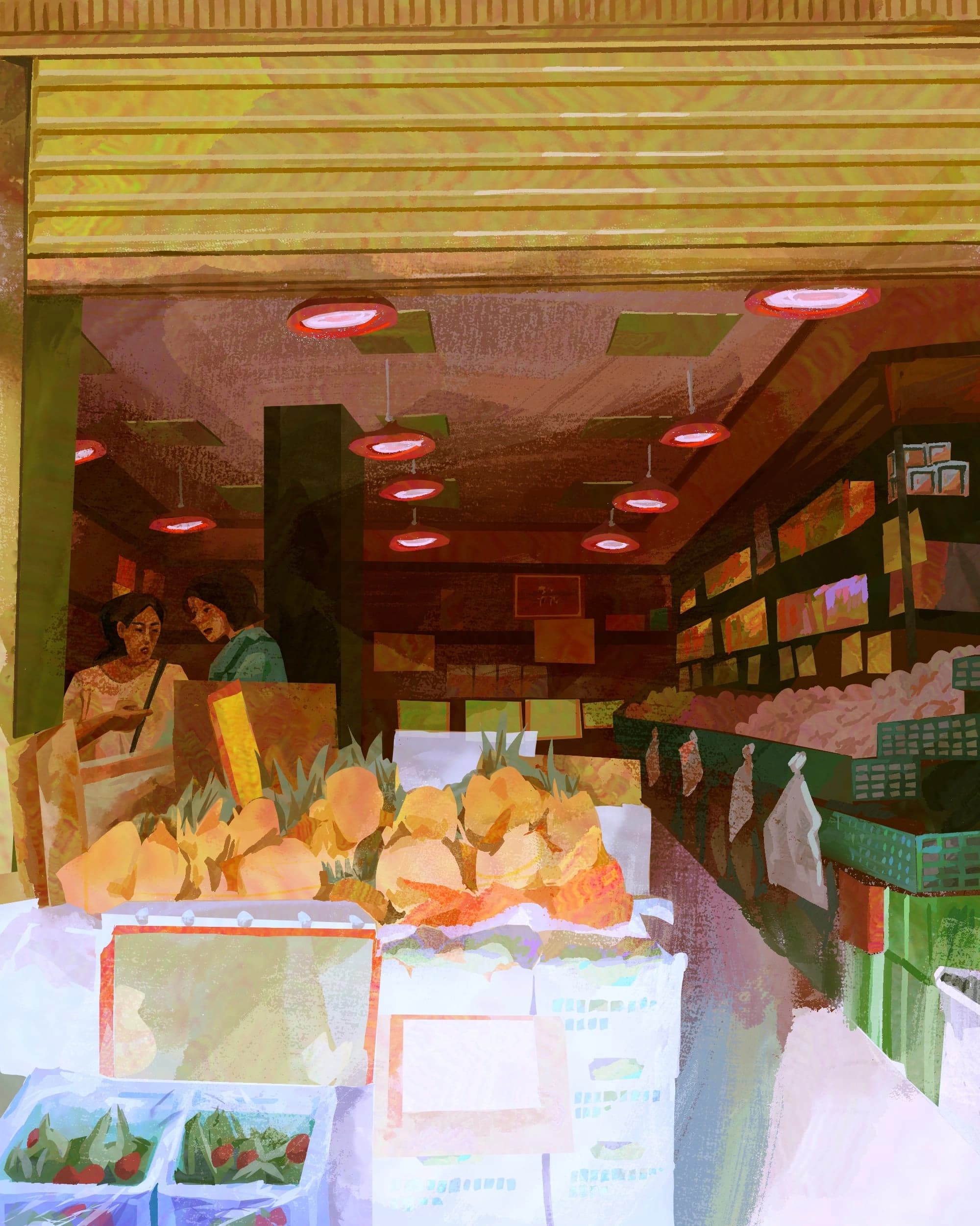 Chengdu supermarket