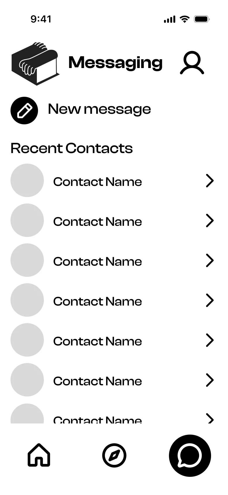Before: minimal messaging context