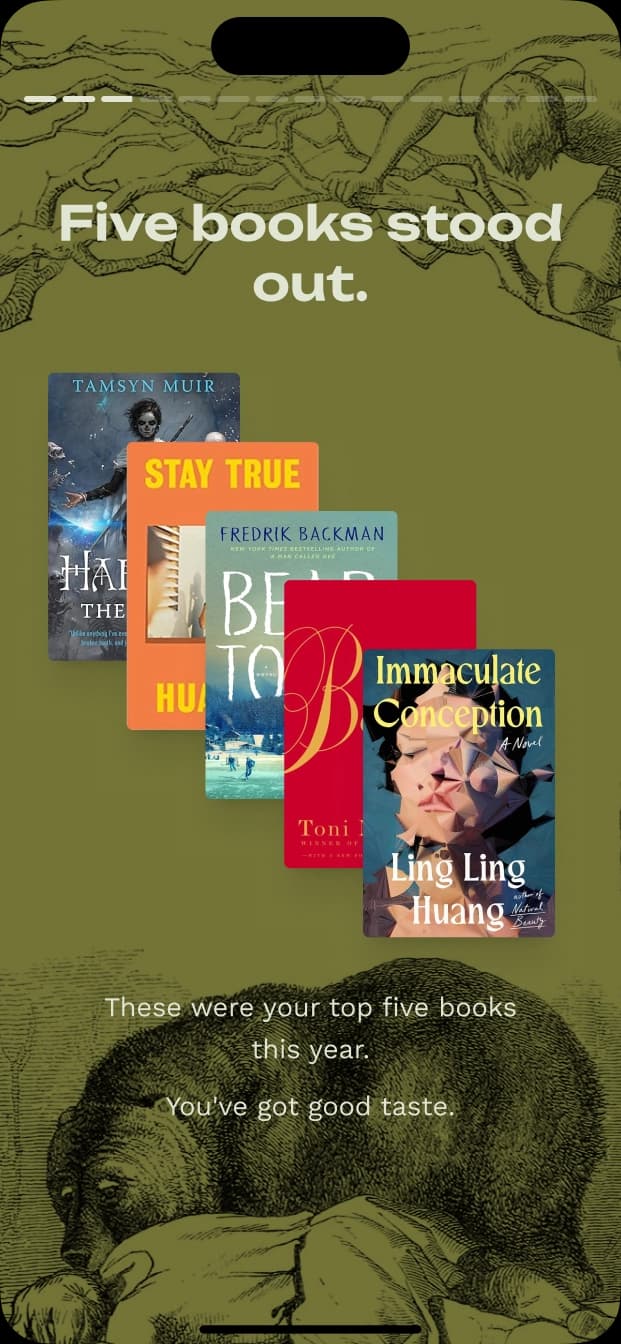 Card: Top books